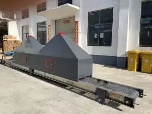Mesh Belt Conveyor With Smoke Collector