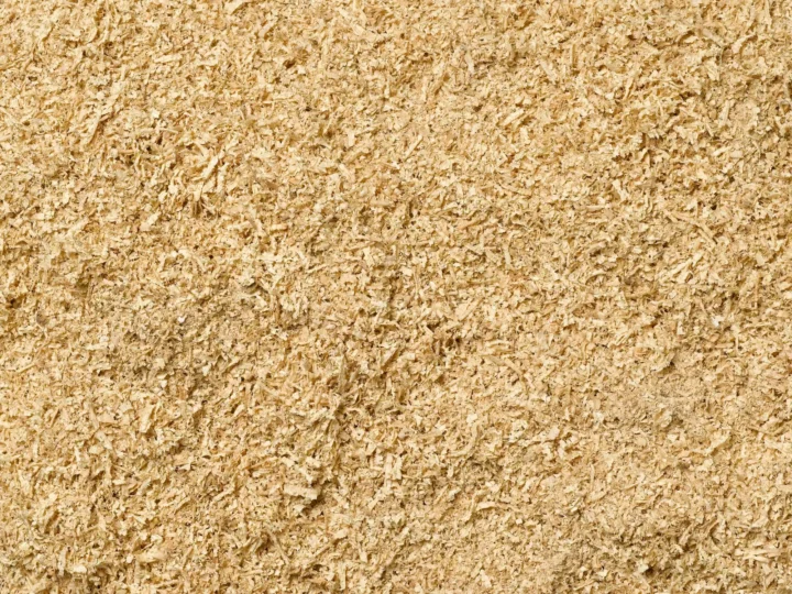 sawdust from wood