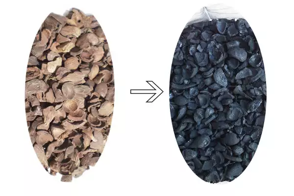 Palm Kernel Shell To Pks Charcoal