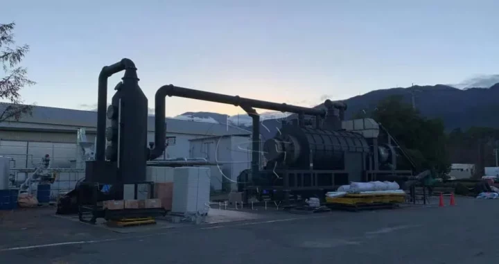 Instalación exitosa de horno de carbón