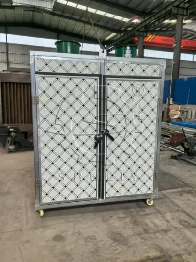 Secador de carbón en caja Type