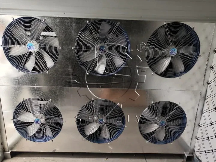 Ventilador del briquetas de carbón secador