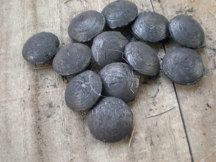 Готовая продукция машины для прессования угольных briquettes