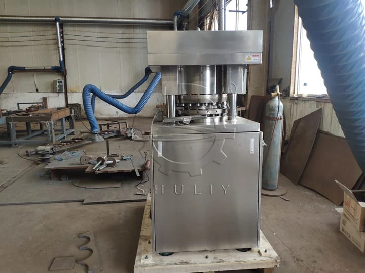 Máquina de fabricación de carbón para shisha