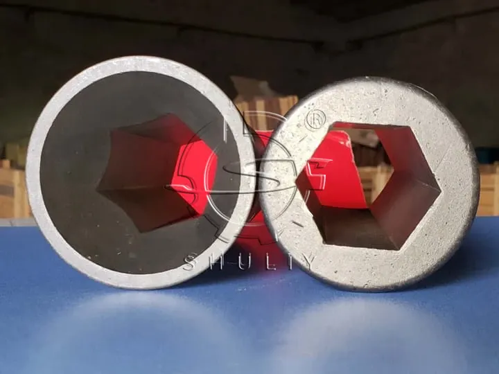 숯 연탄 기계의 금형