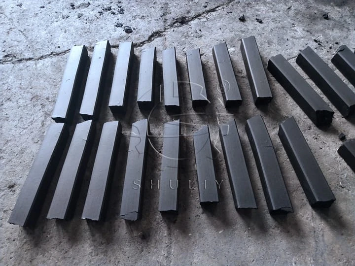 Produto Acabado do Equipamento de Briquete de Carvão