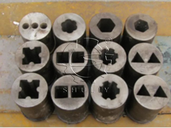 molde para máquina de briquetas de carbón