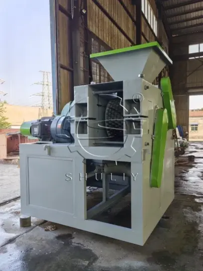 barbecue charcoal press machine