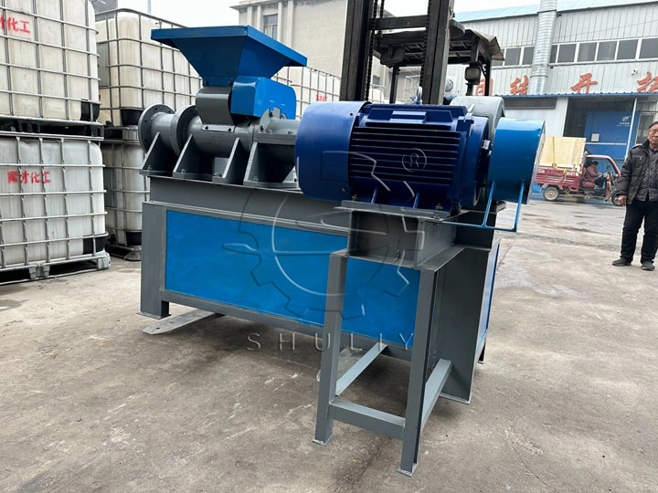machine extrudeuse de briquettes de charbon