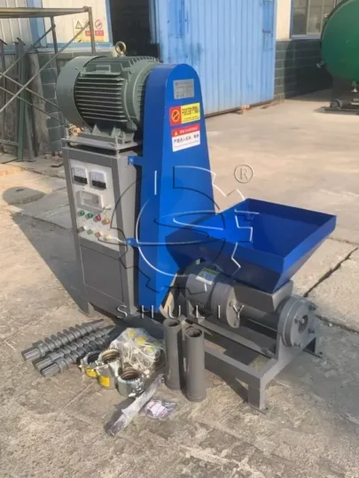 charcoal briquette extruder machine
