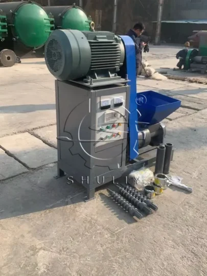 charcoal briquette machine