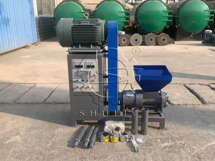 charcoal rod making machine