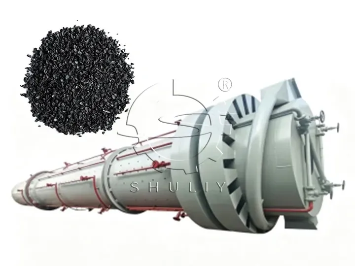 activated carbon activation machine