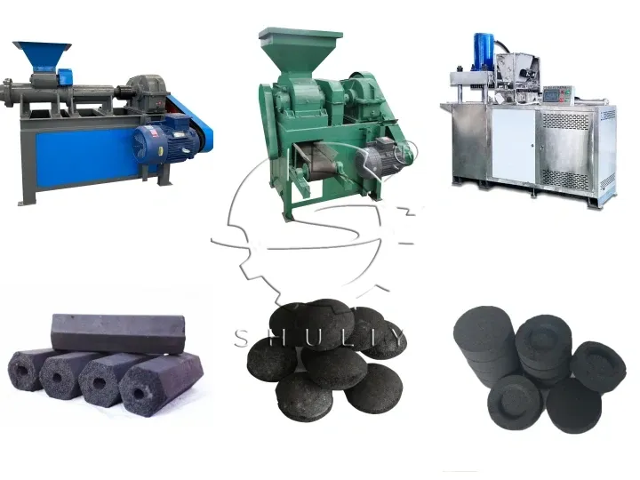 charcoal forming machine