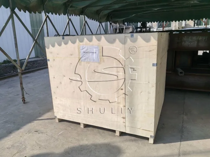 barbecue charcoal briquette machine package
